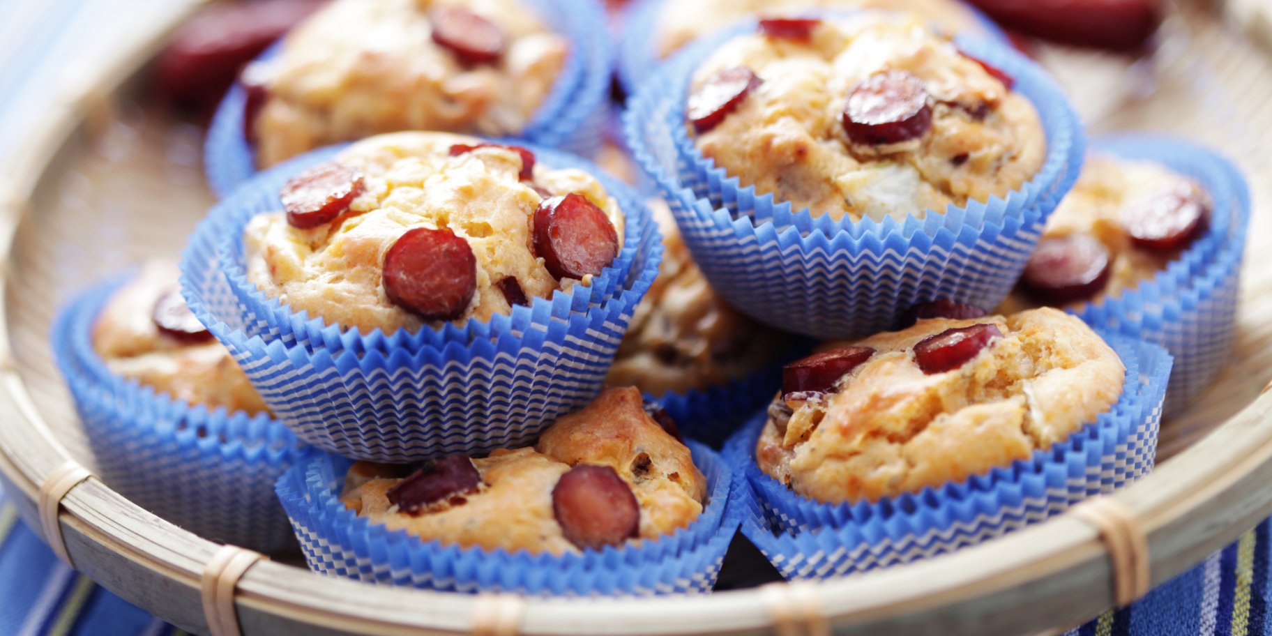 Мафіни з сосисками