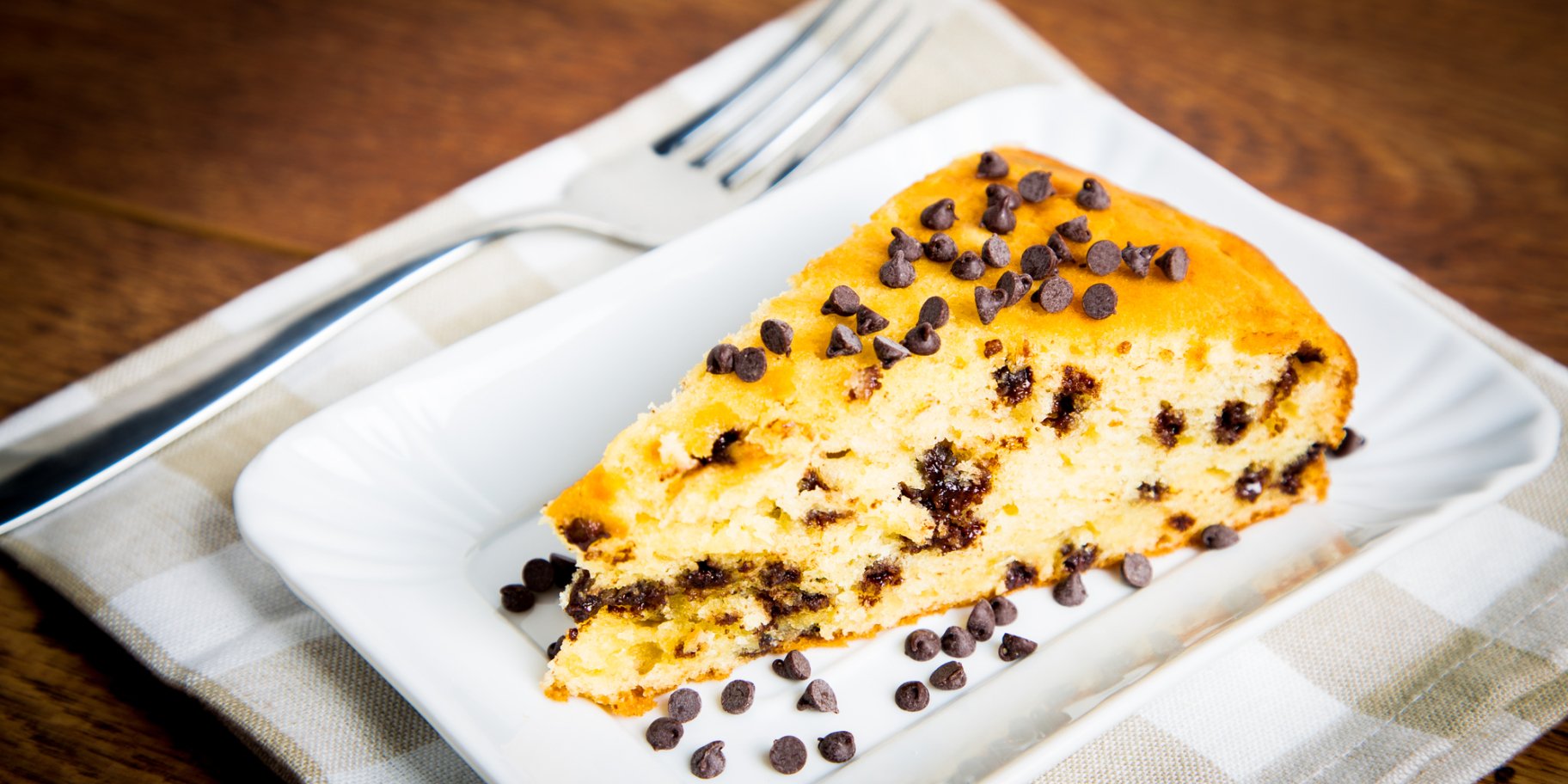 Сирний пиріг із шоколадом