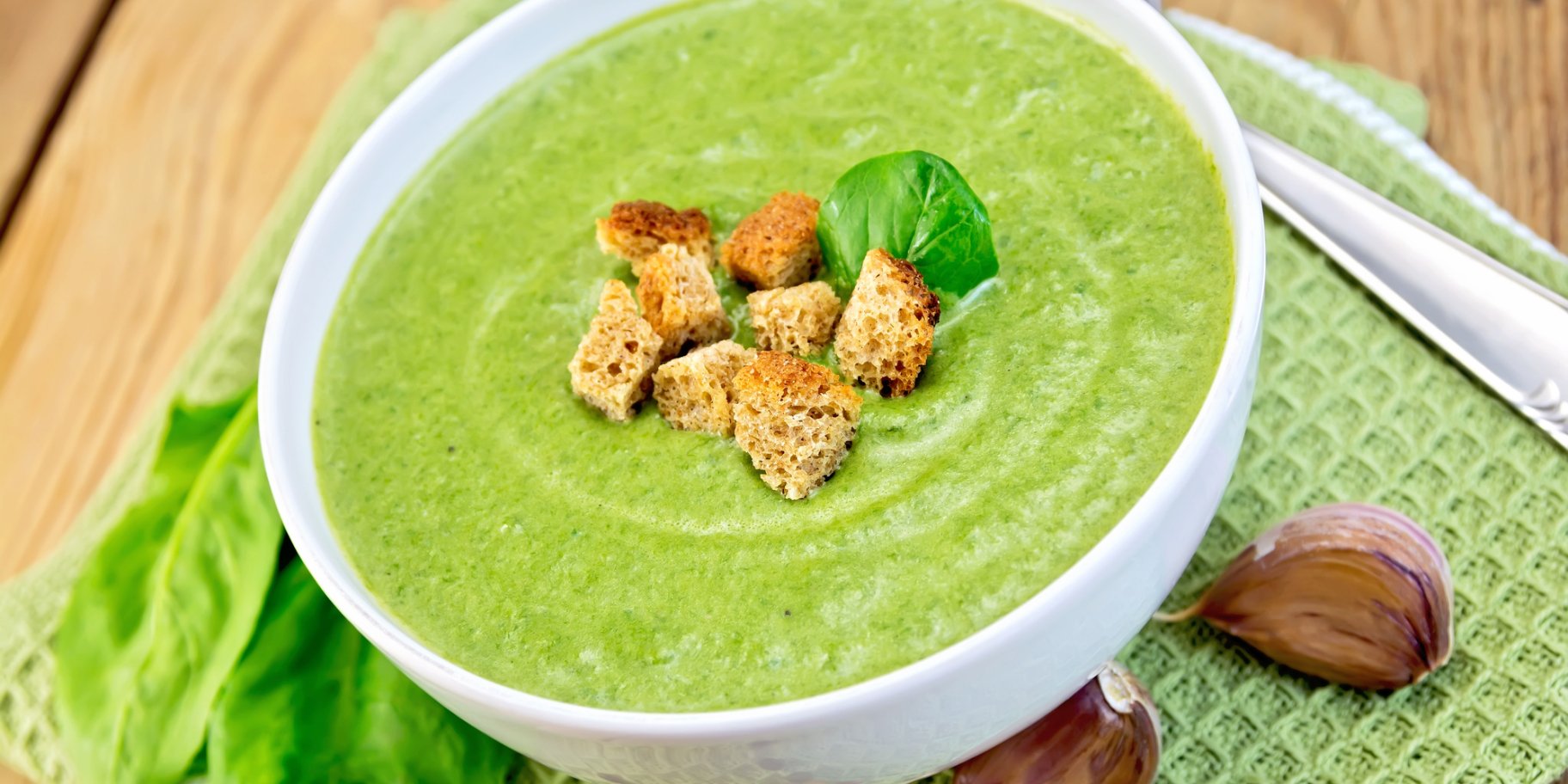 Крем-суп зі шпинату