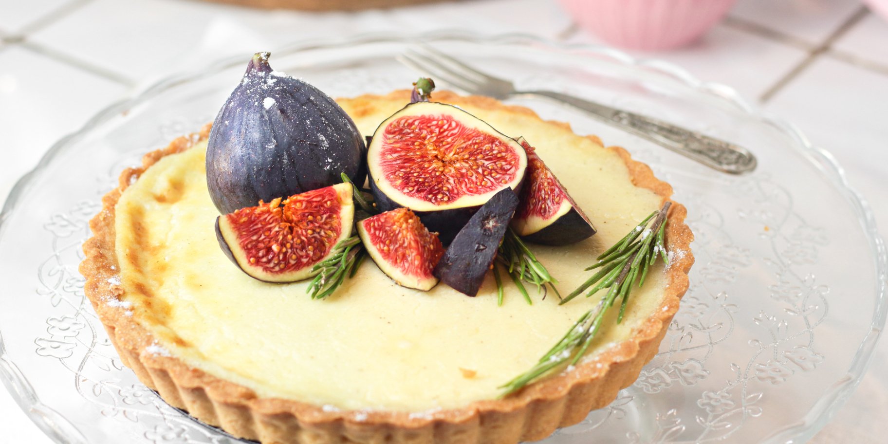 Французький тарт з інжиром