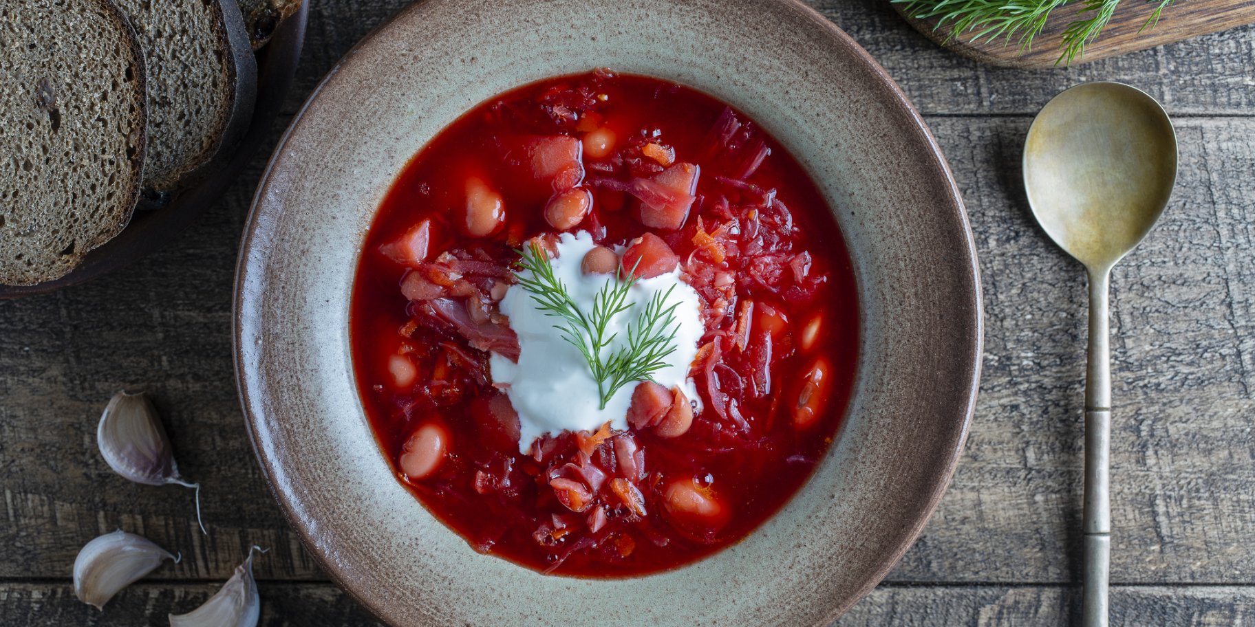 Борщ на яловичині з яблуком