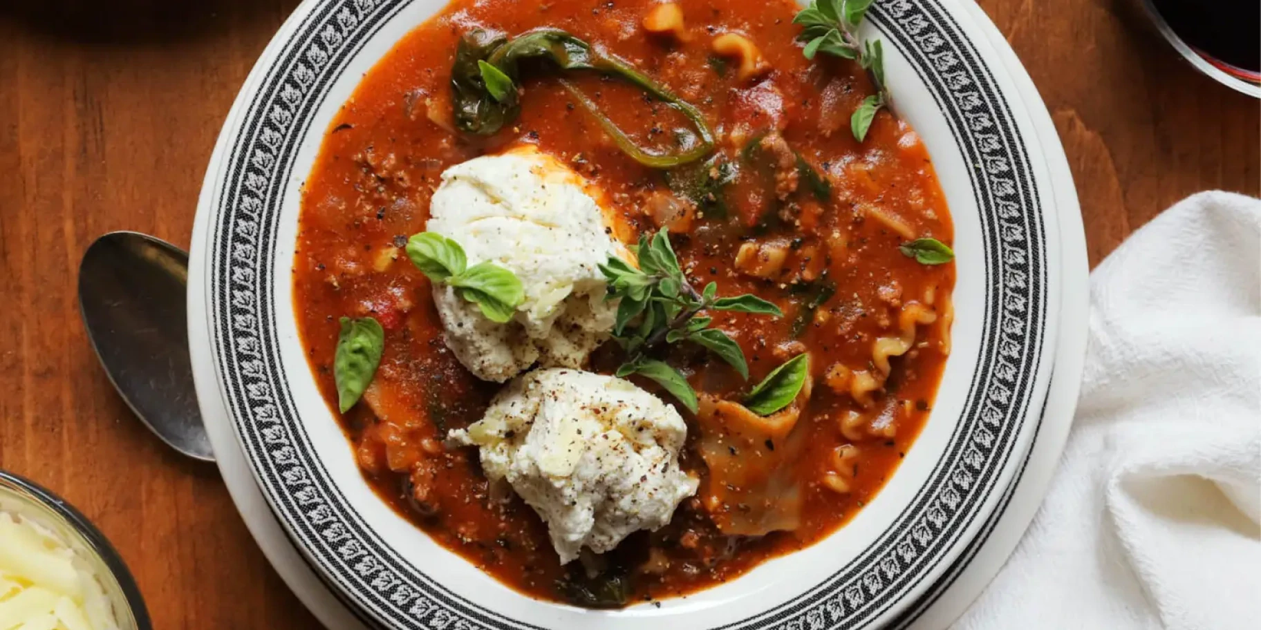 Корисний лазанья-суп