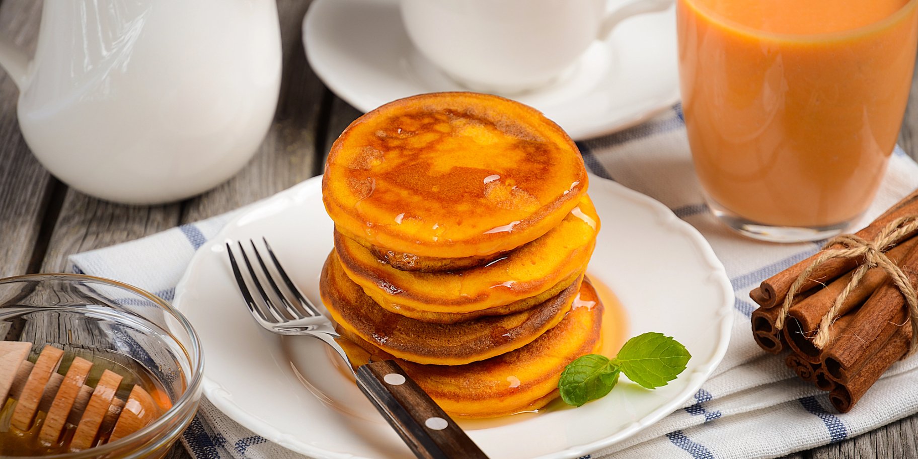 Панкейки з гарбуза