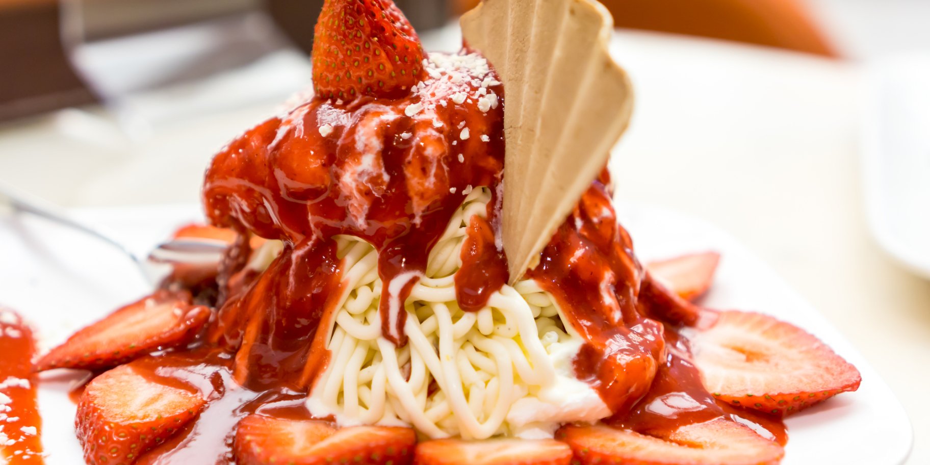 Німецьке морозиво-спегеті