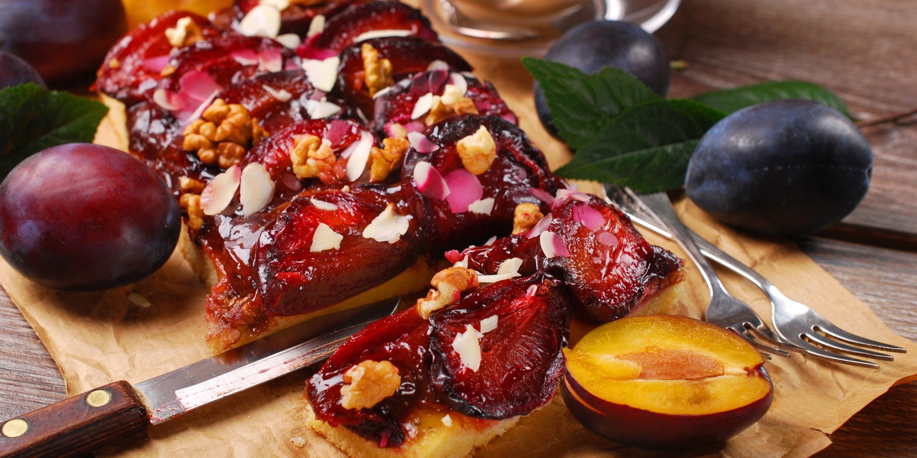 Сливовой пирог