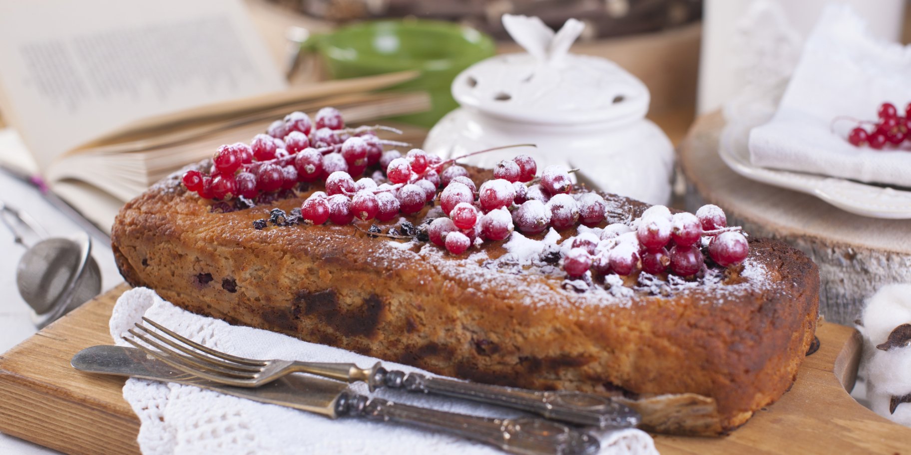 Кекс зі смородиною