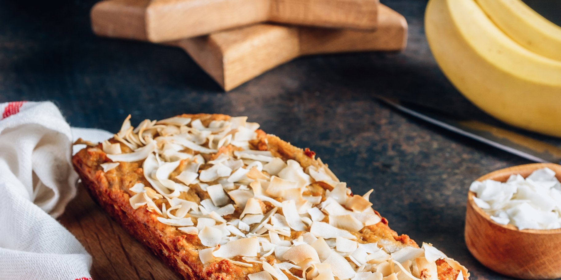 Хліб з кокосовими пластівцями