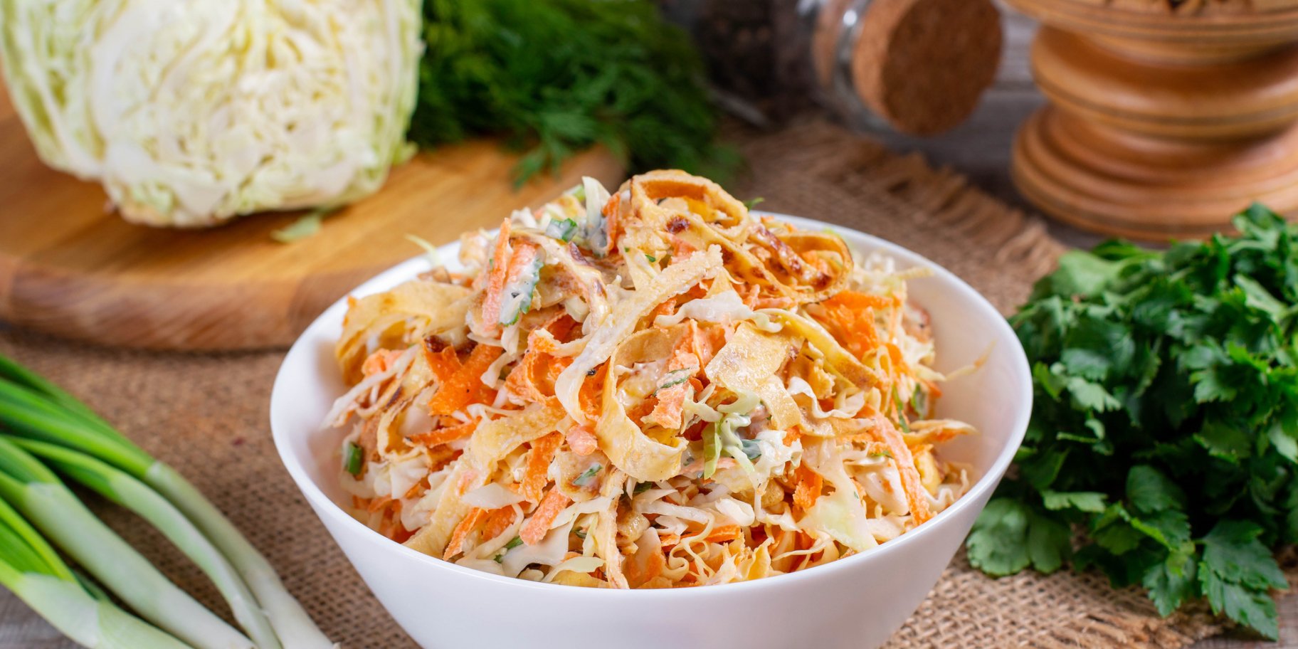 Овочевий салат з капусти й моркви