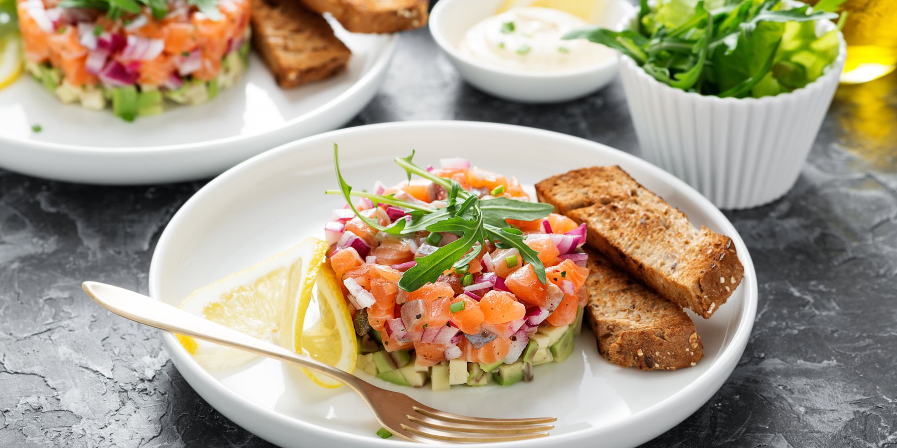 Тартар із лосося