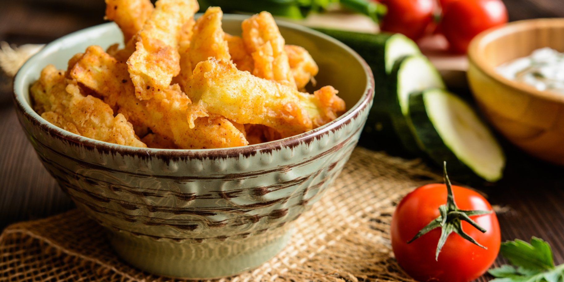 Кабачкові нагетси