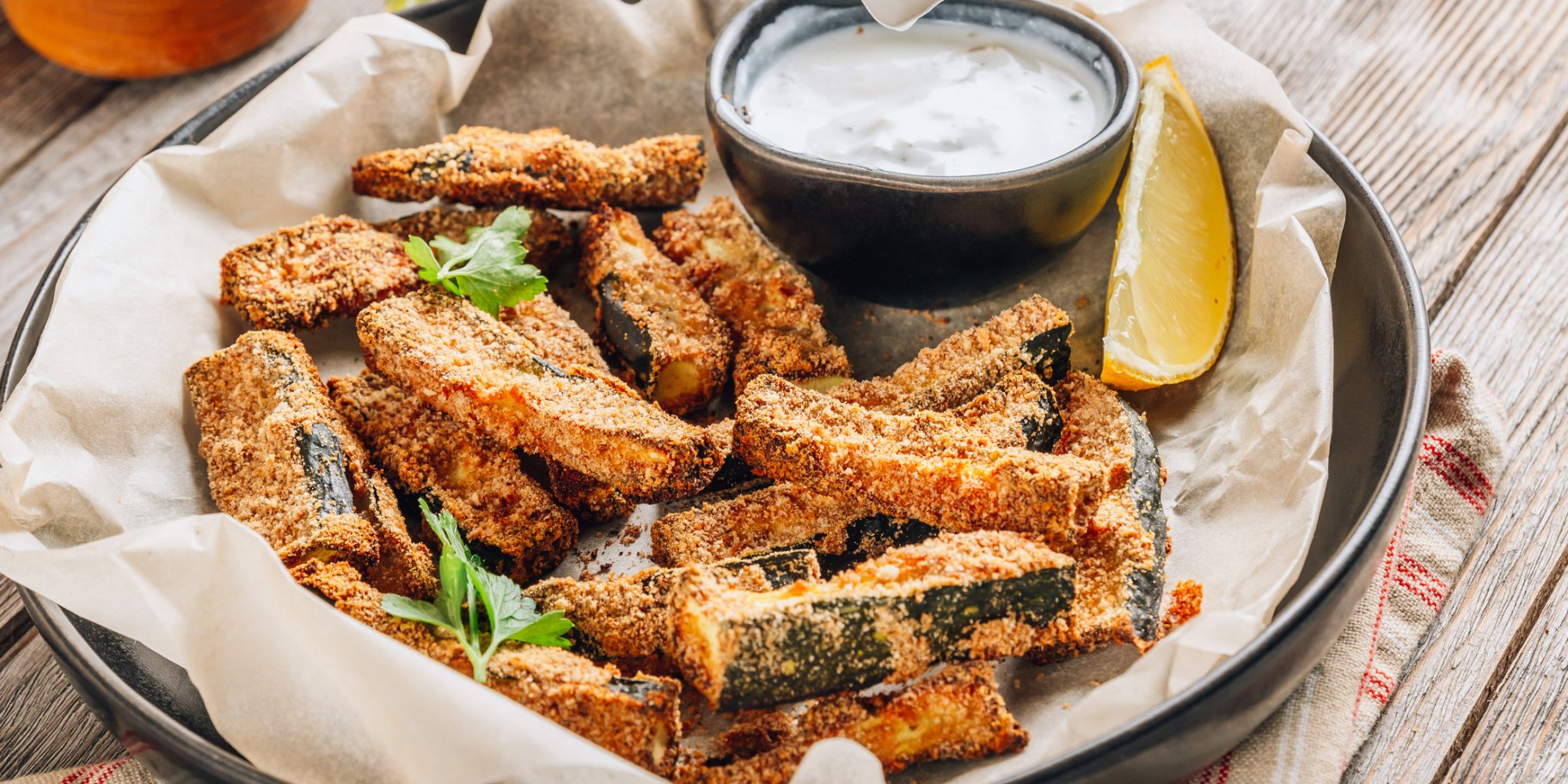 Хрусткі кабачкові нагетси