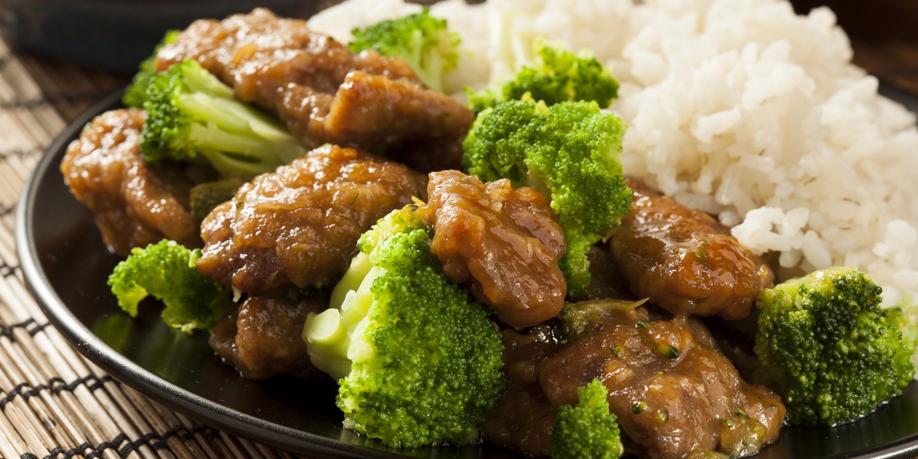 Говяжий стейк с брокколи