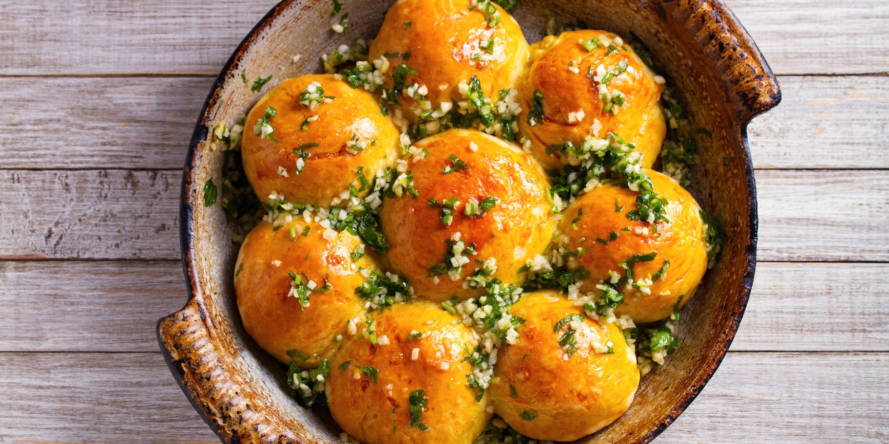 Пампушки з часником