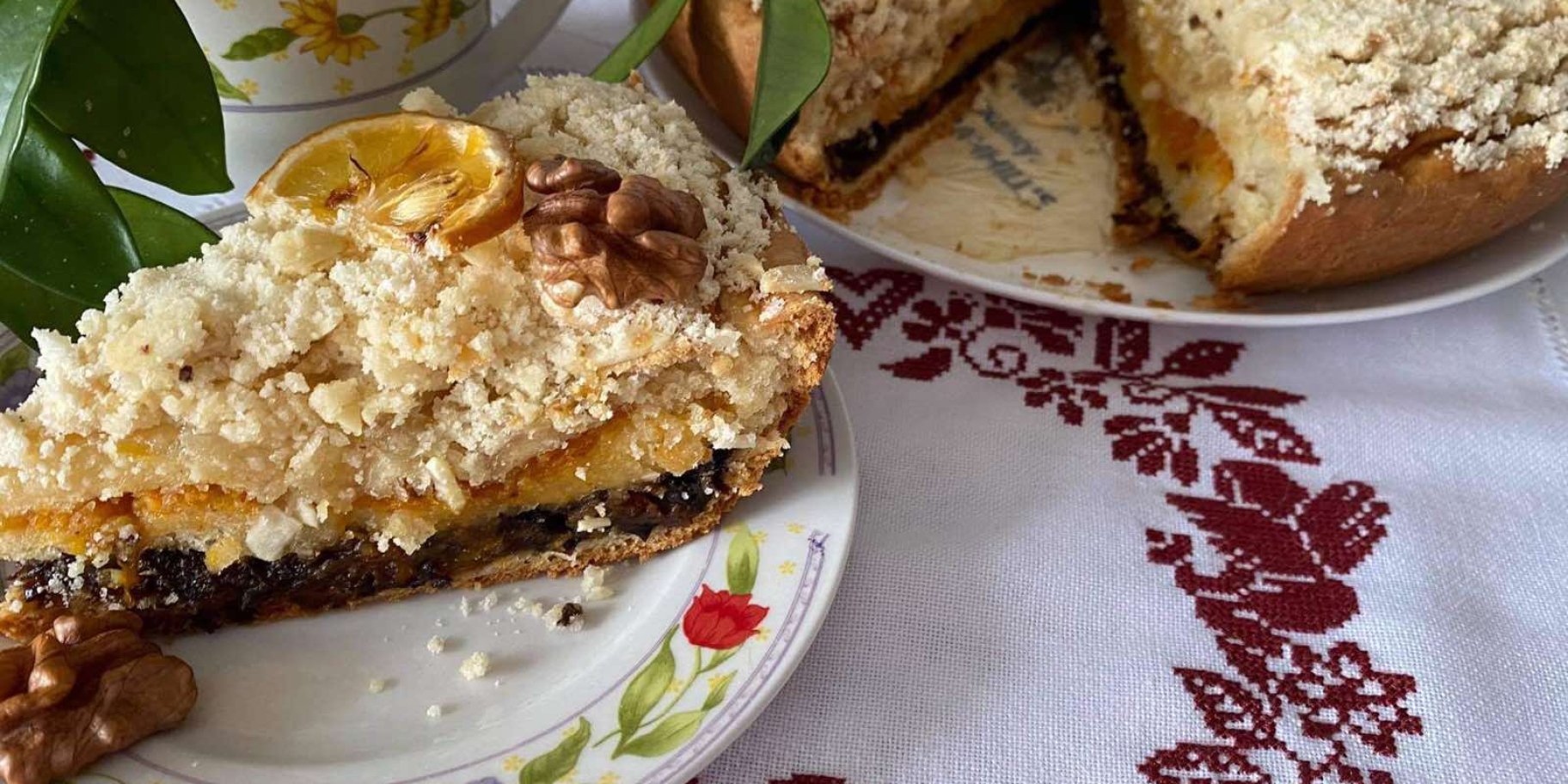 татарський тришаровий пиріг