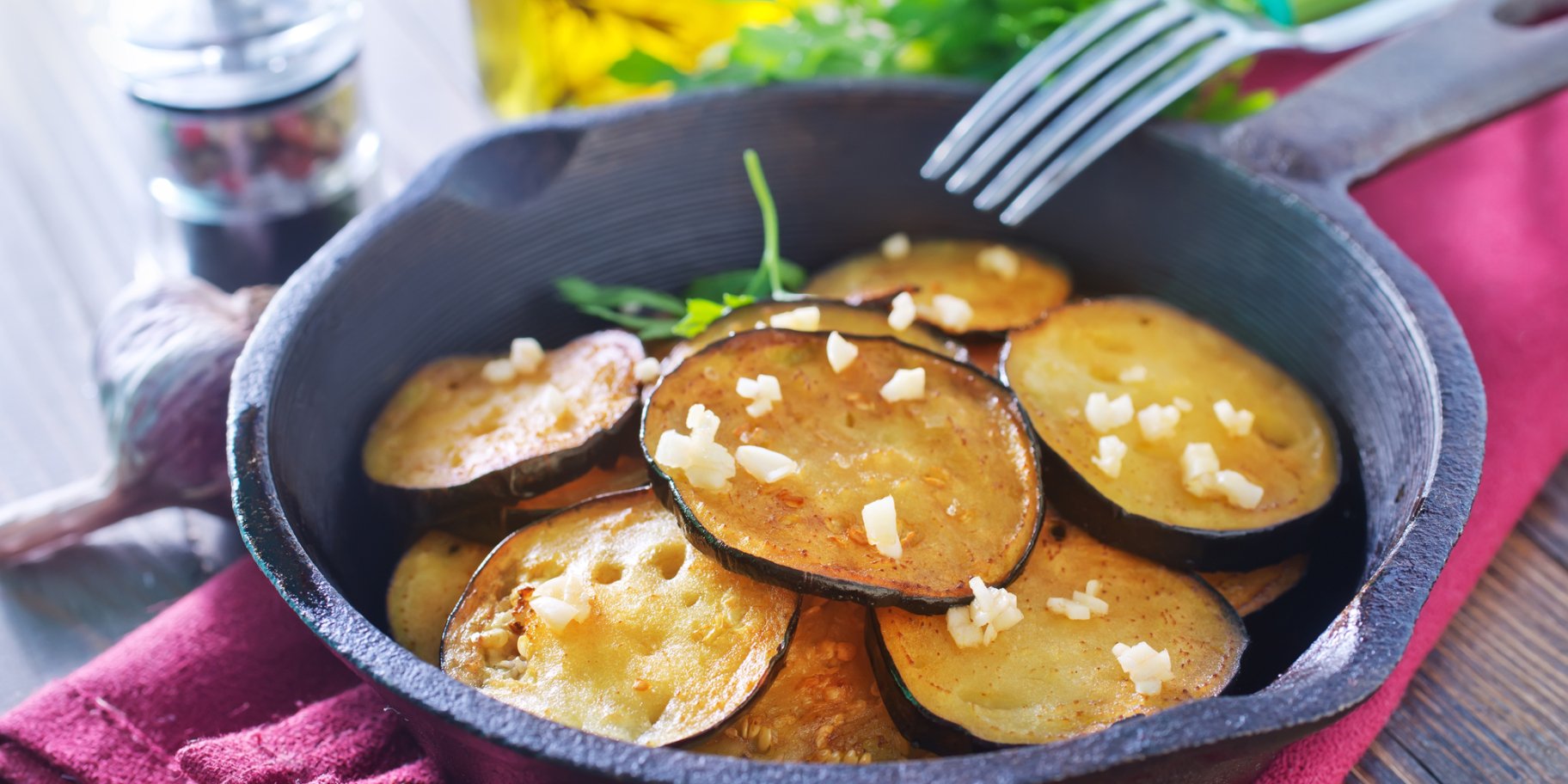 Жареные баклажаны