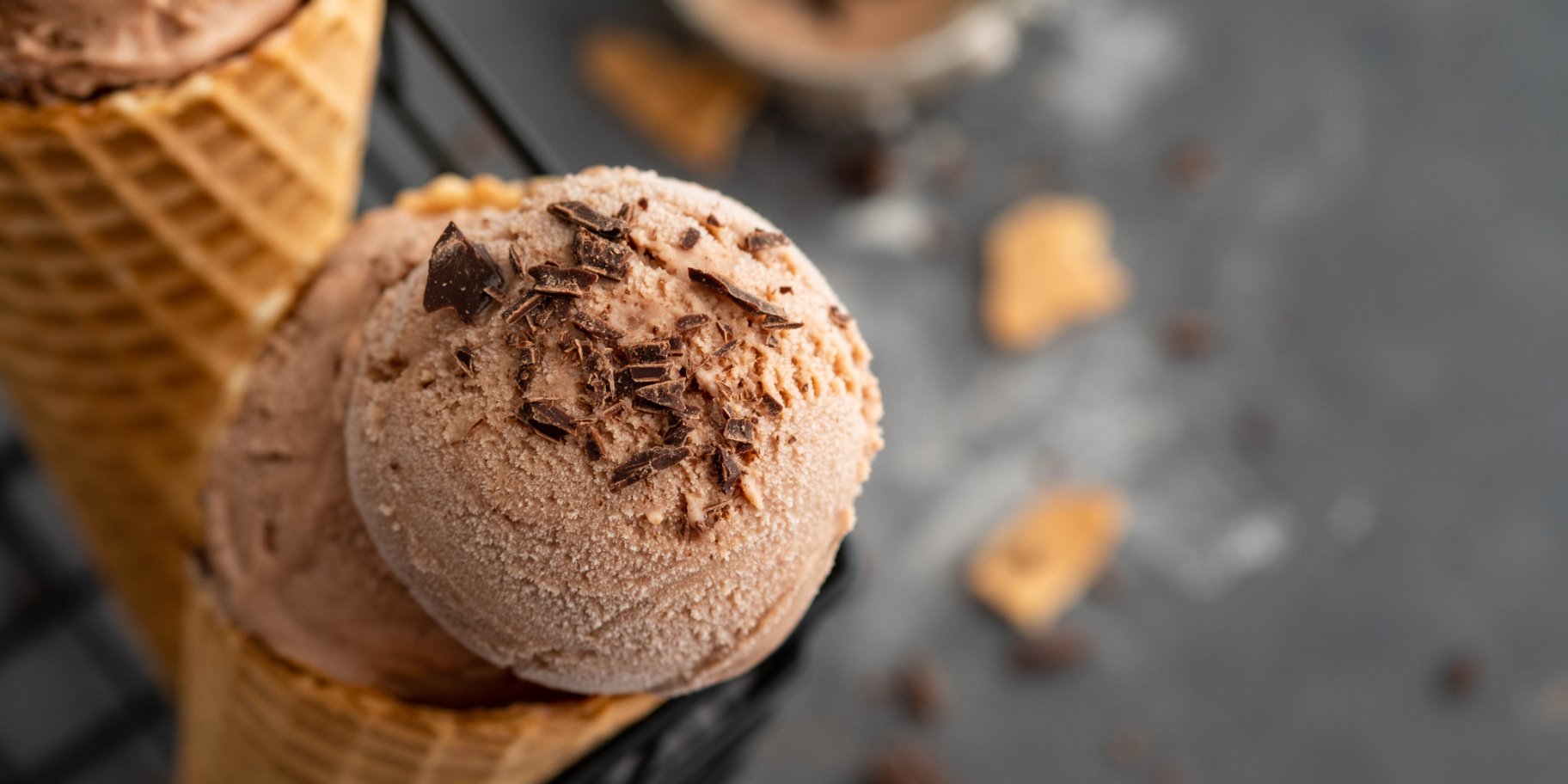 Веганське шоколадне морозиво