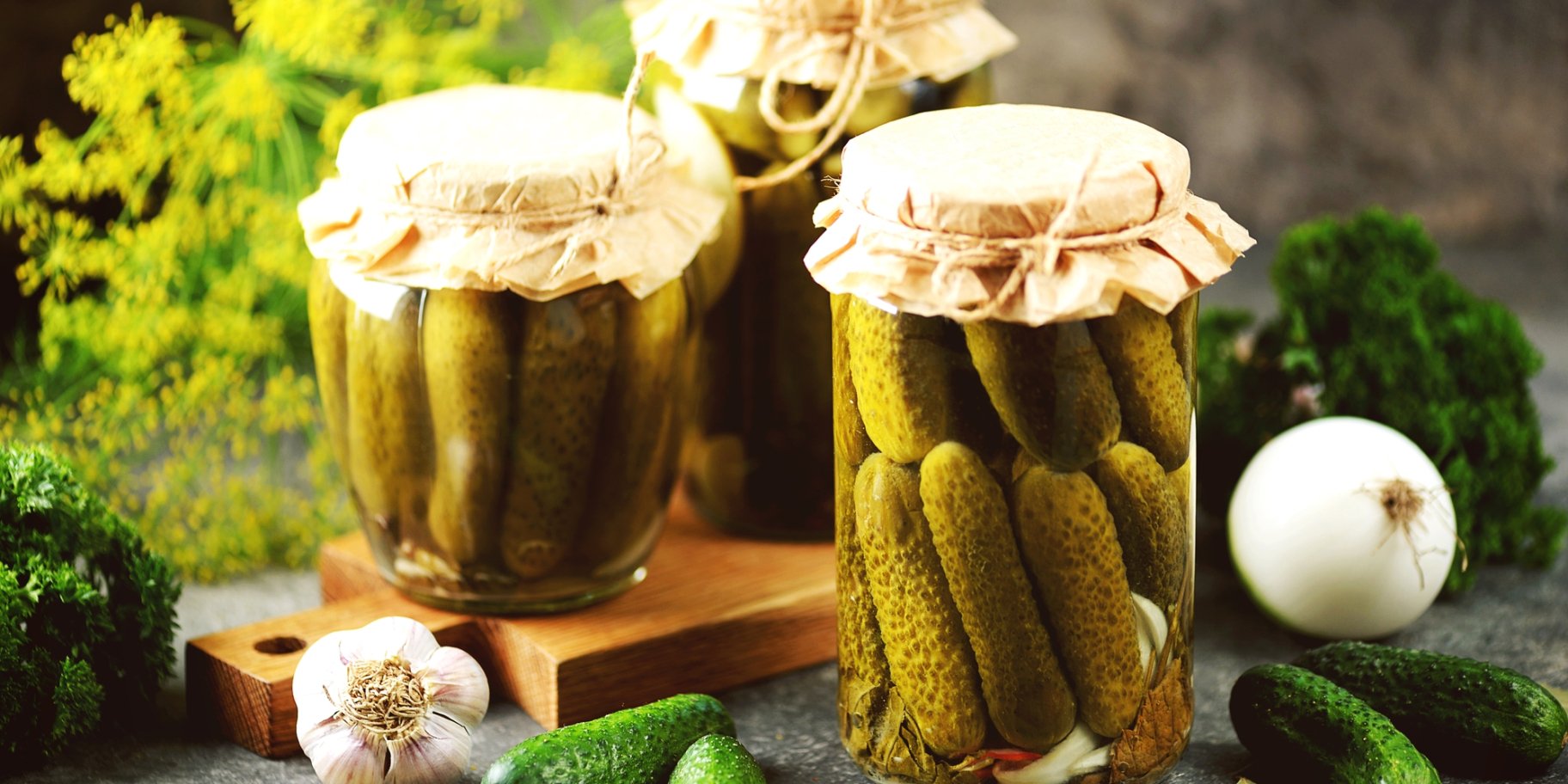 Рецепт квашених огірків на трилітрову банку