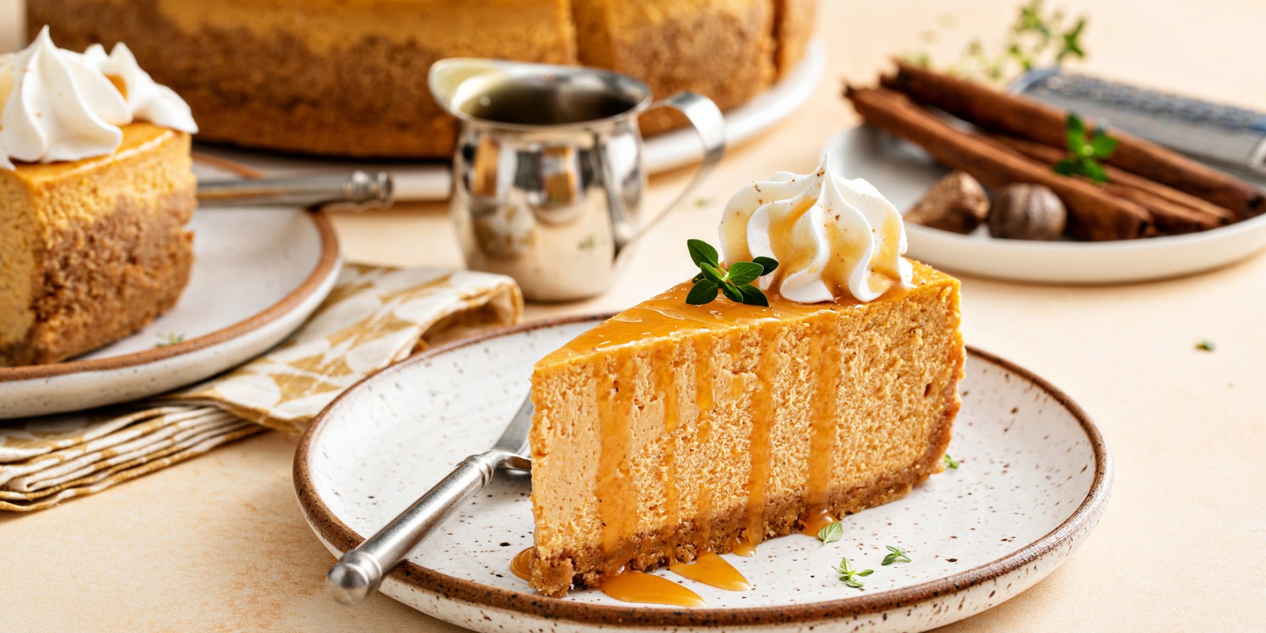 Тыквенный чизкейк