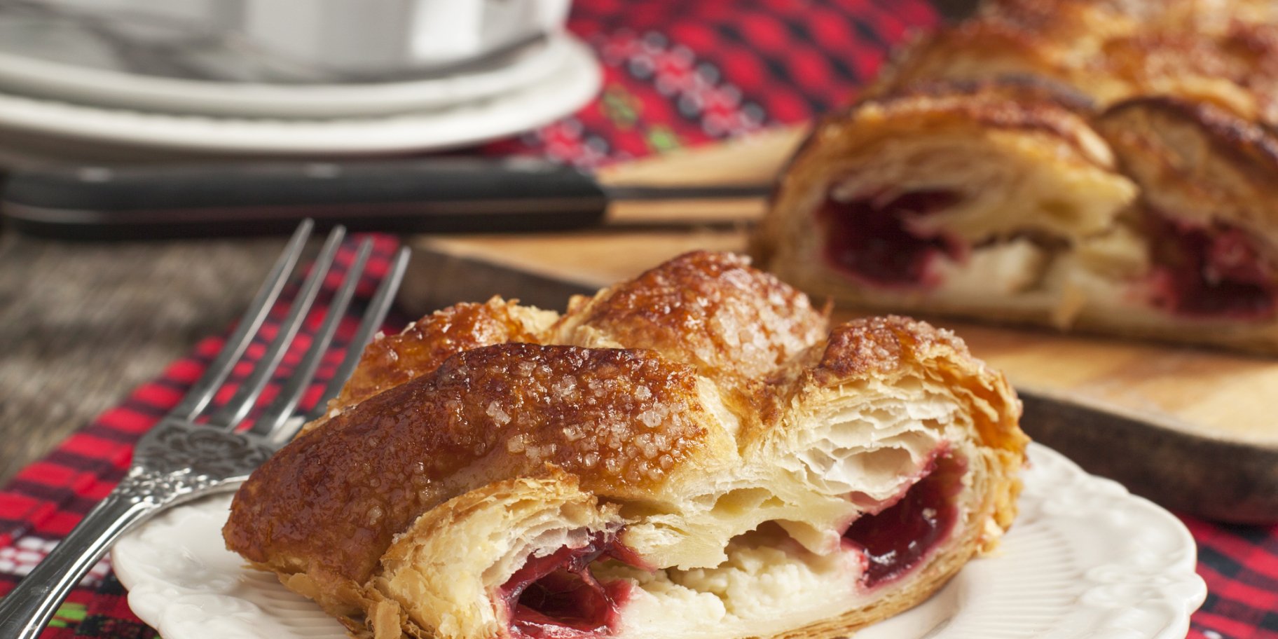 Завиванец с повидлом на Рождество