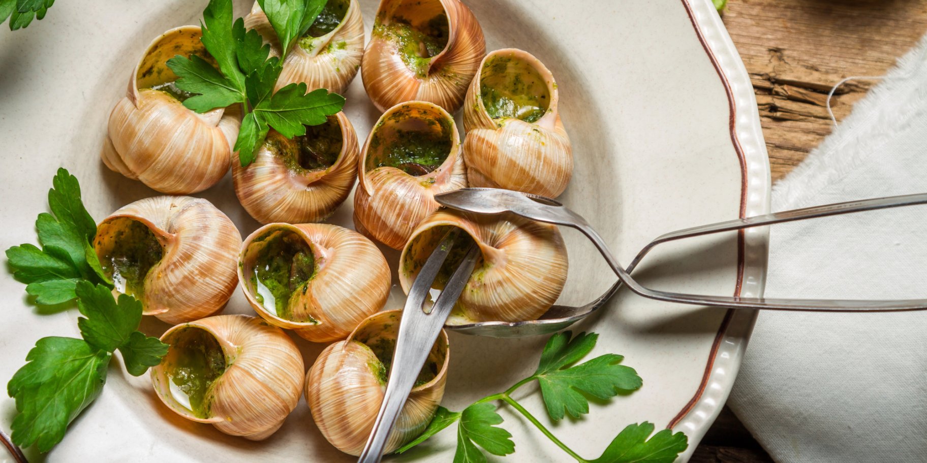 Равлики по-бургундськи