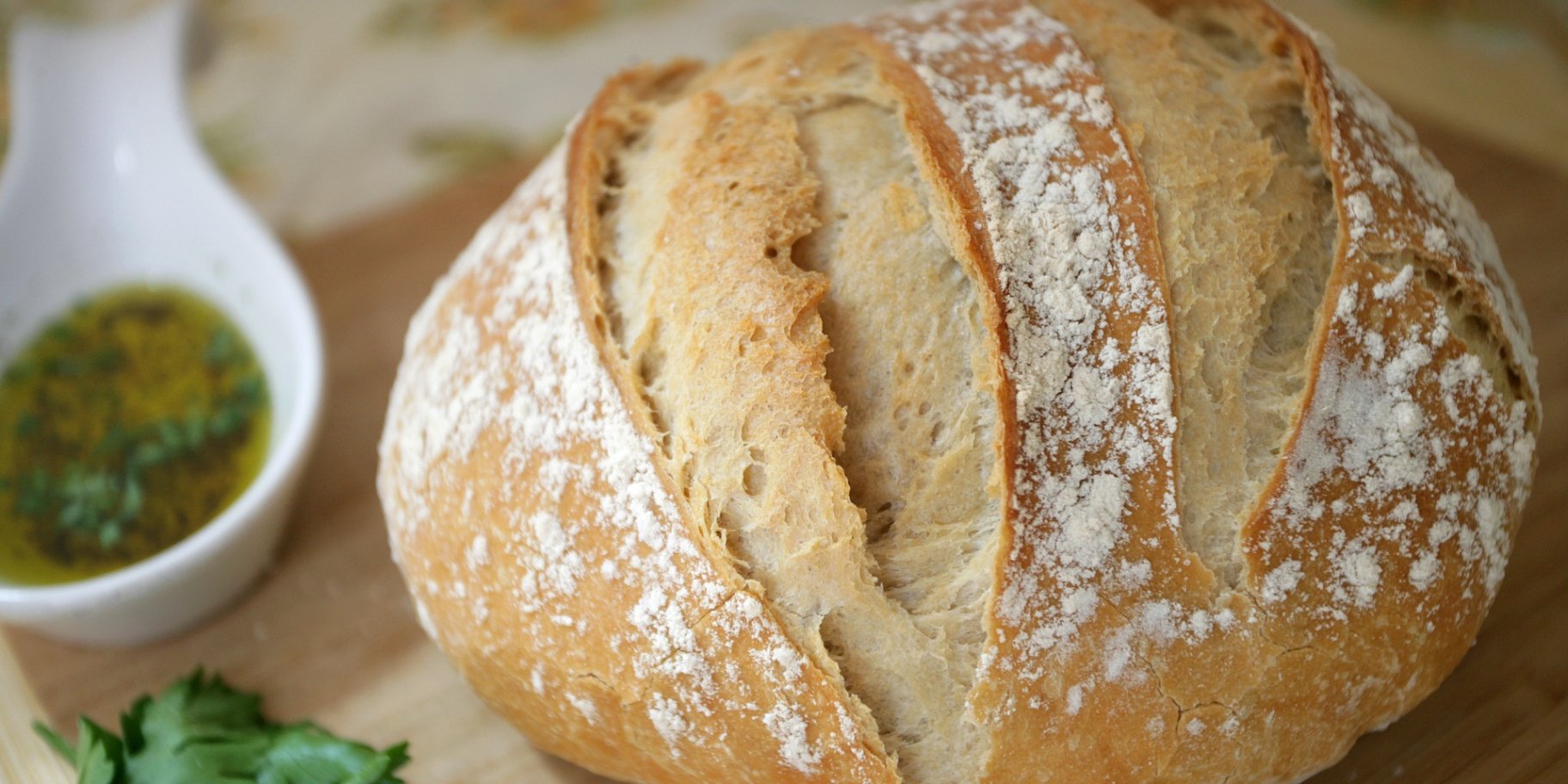 Молочный хлеб с манкой на опаре