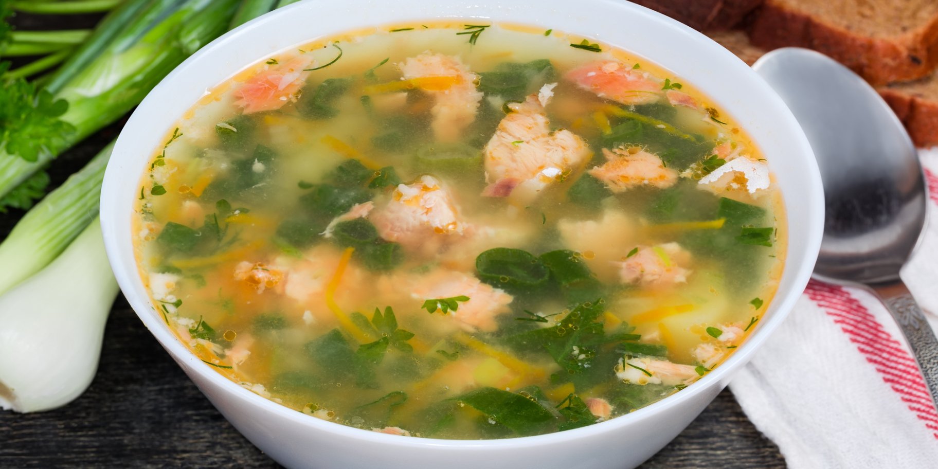 Юшка з лосося