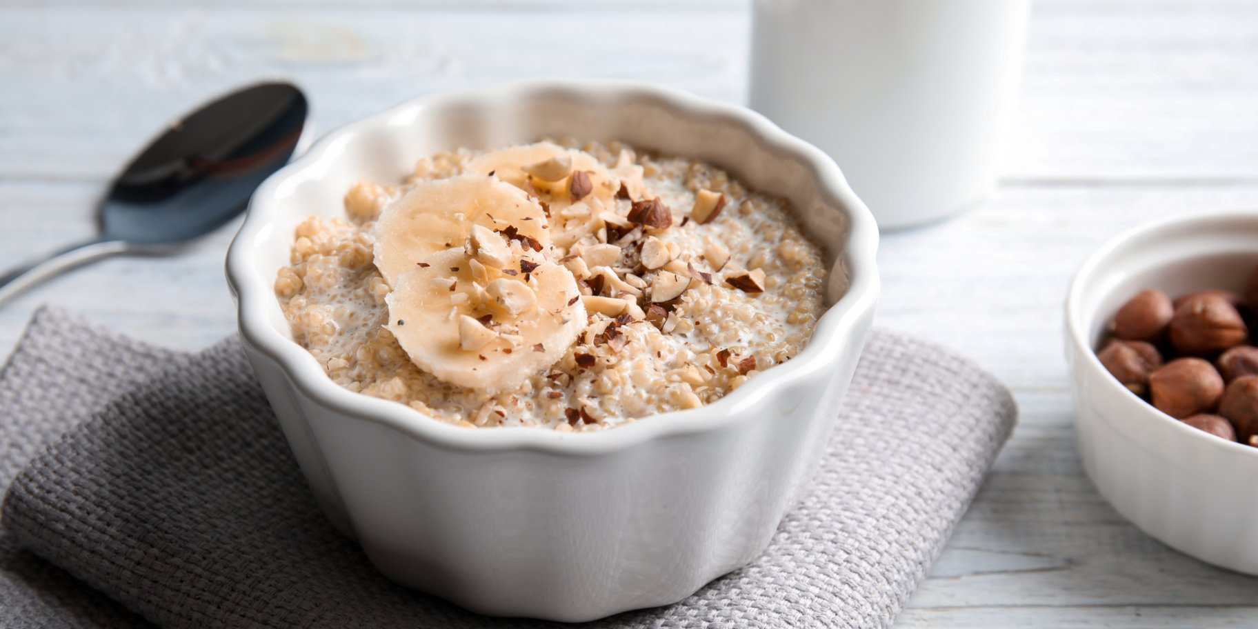 Кіноа на молоці