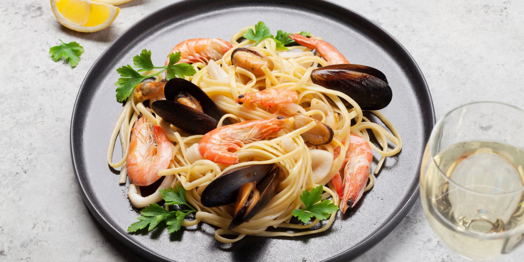 Паста з морепродуктами