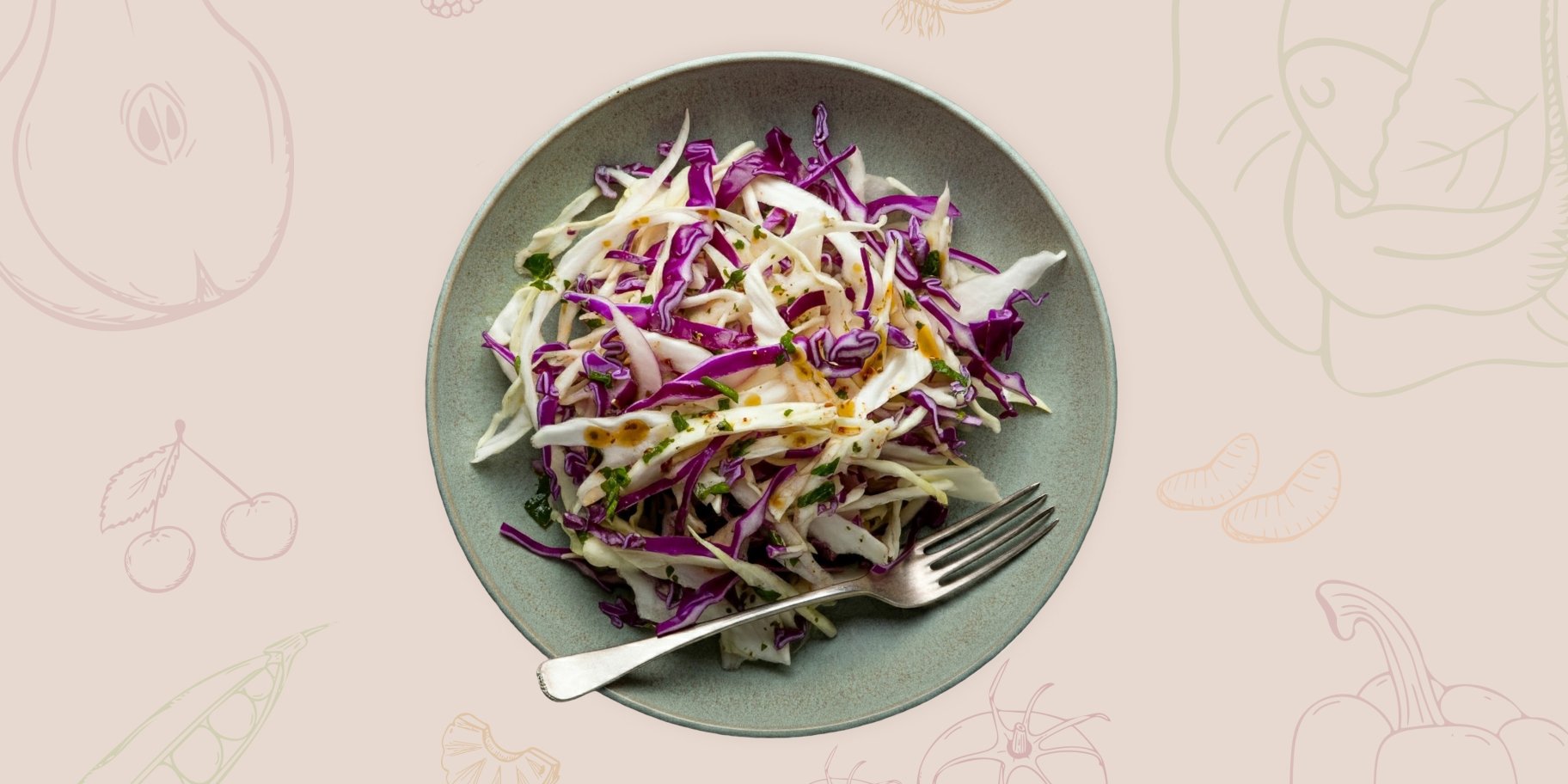 Салат з червоної капусти від Клопотенка