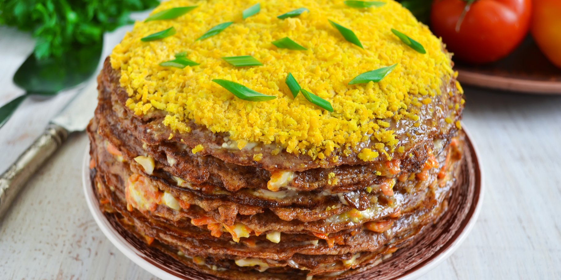 Печеночный торт