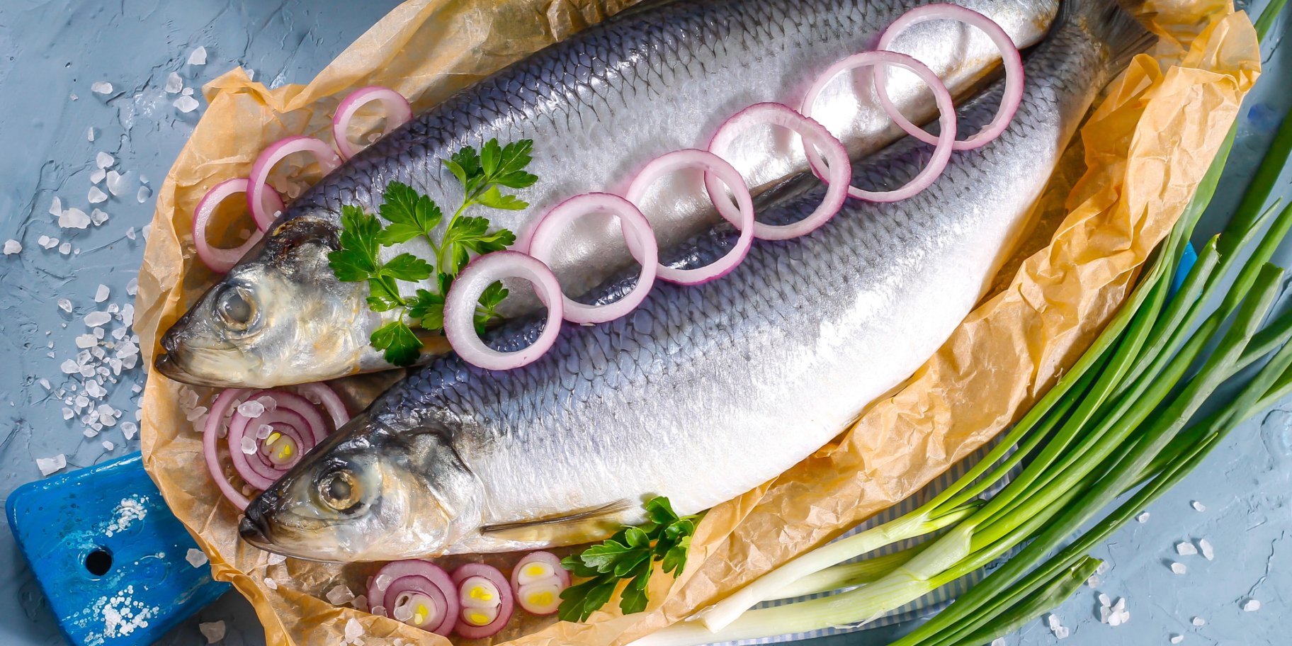 Оселедець, засолений в яблуках