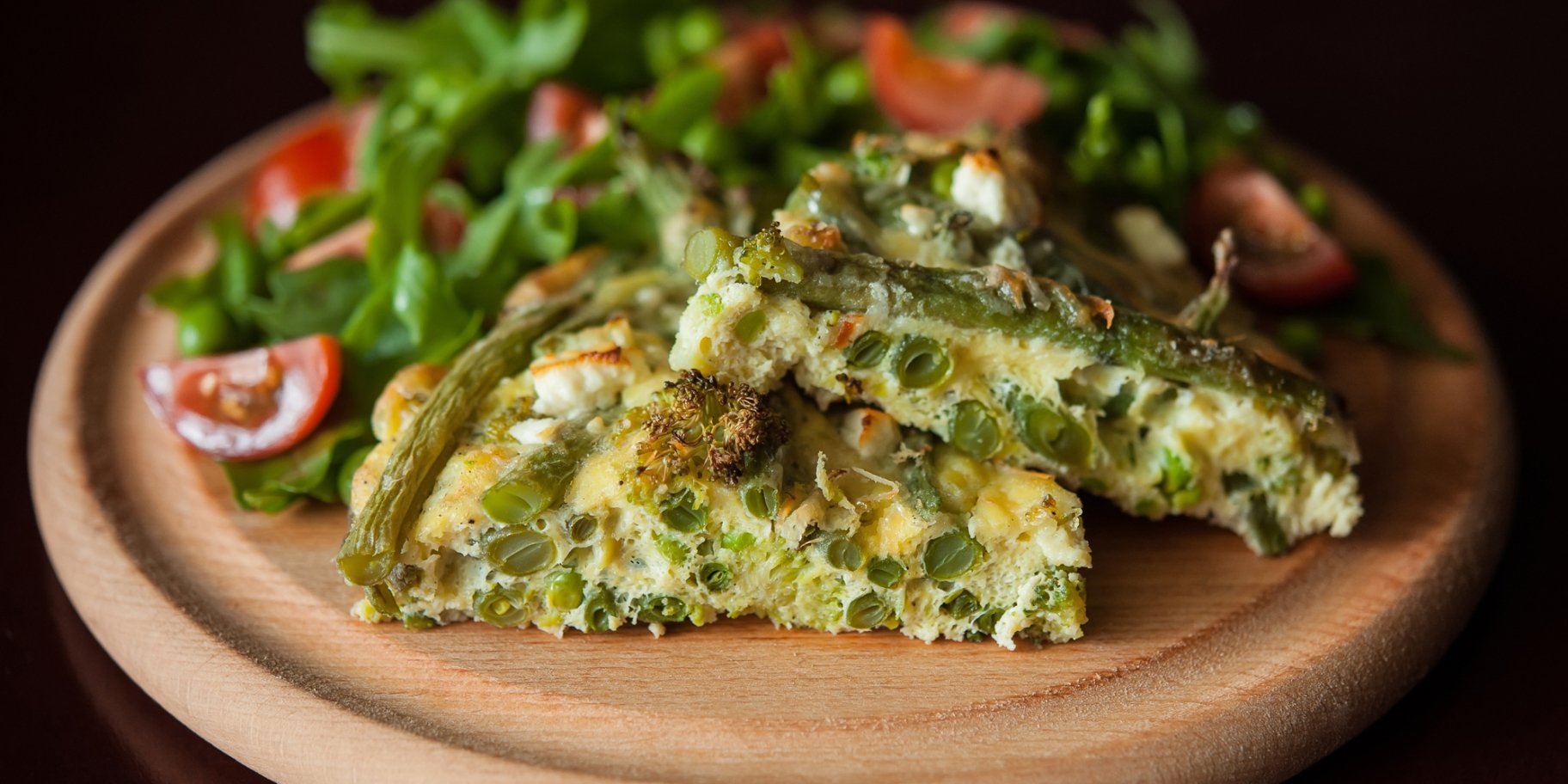 Омлет з квасолею