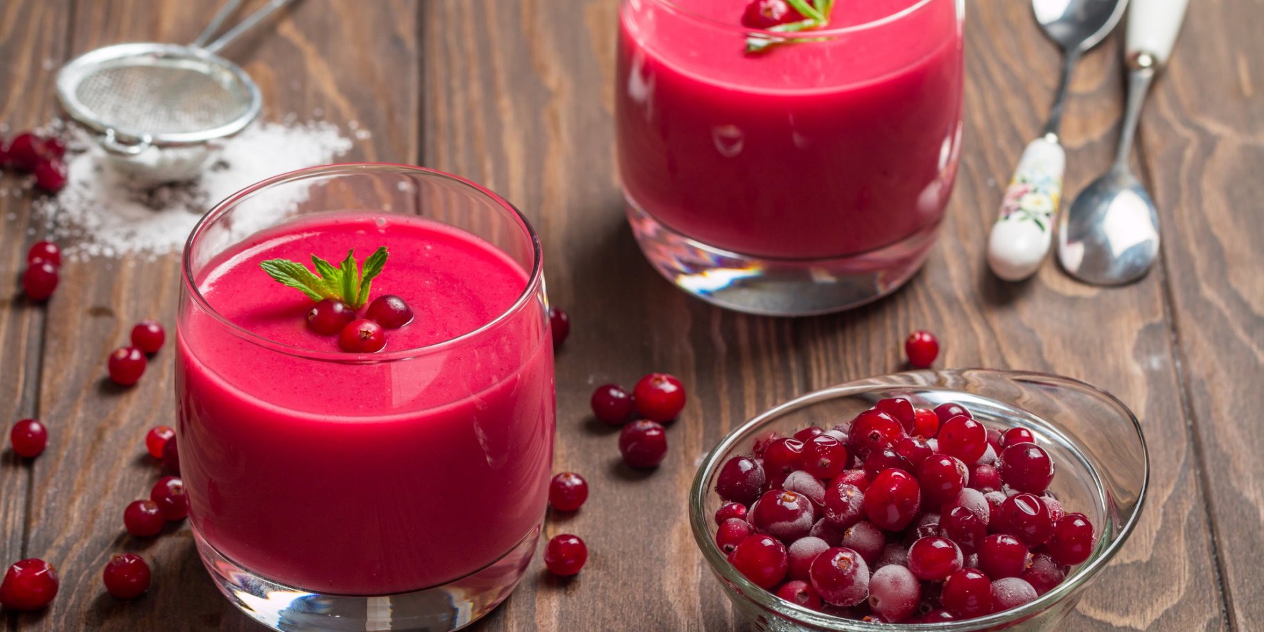 Мус із журавлини