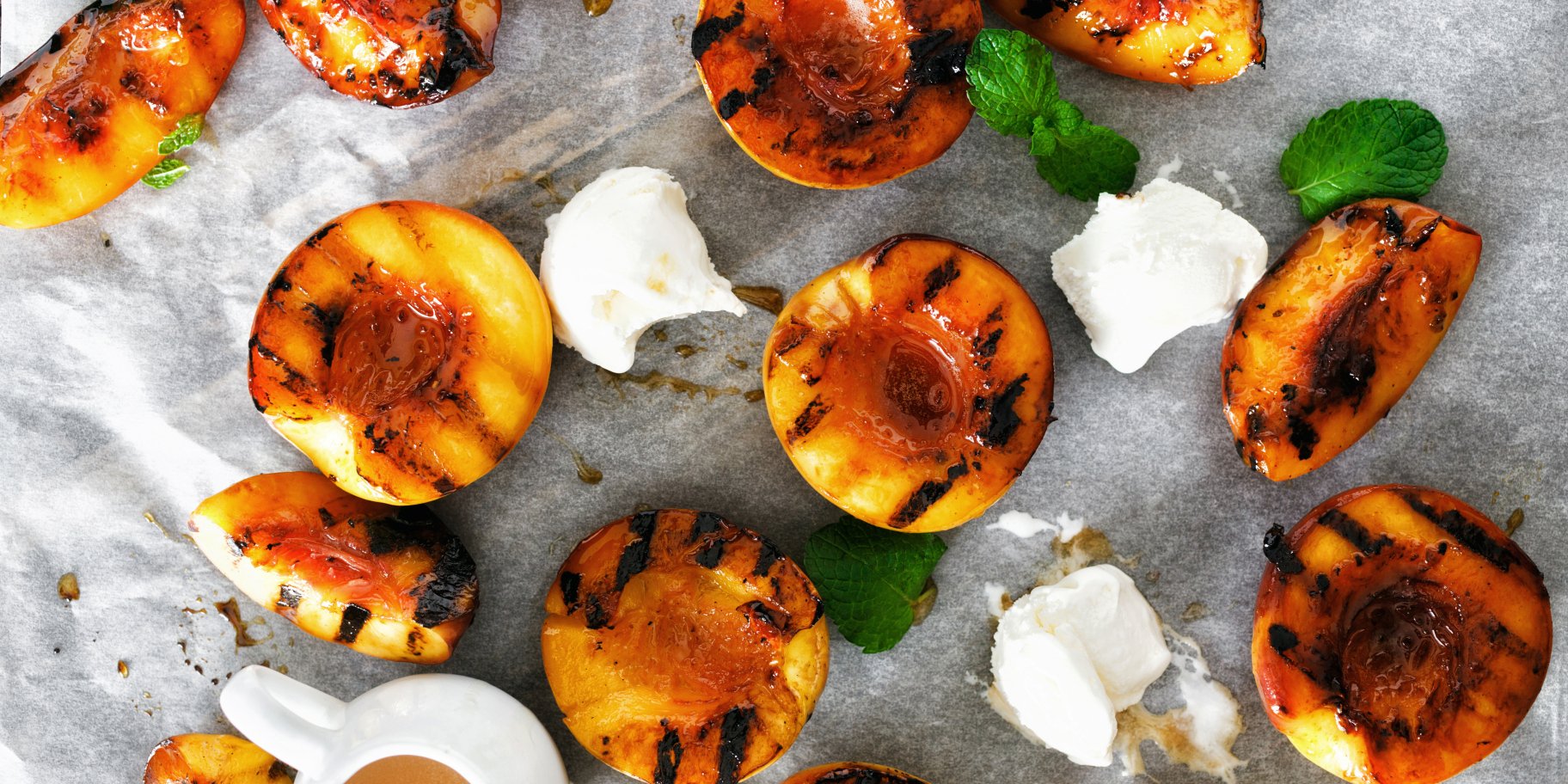 Карамелизованный персик