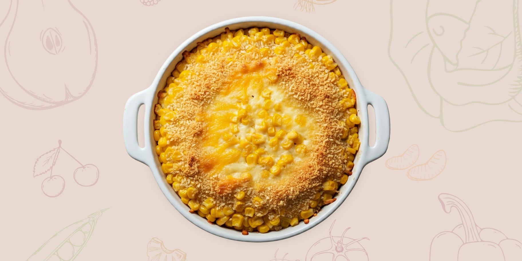 Запіканка із замороженої кукурудзи від Клопотенка