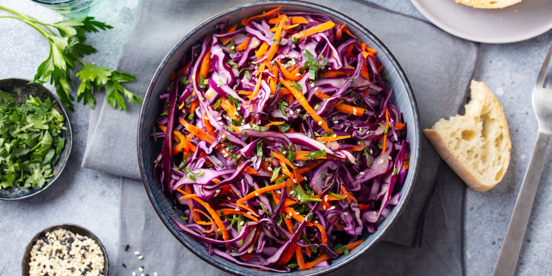 Салат з червоноголовою капустою