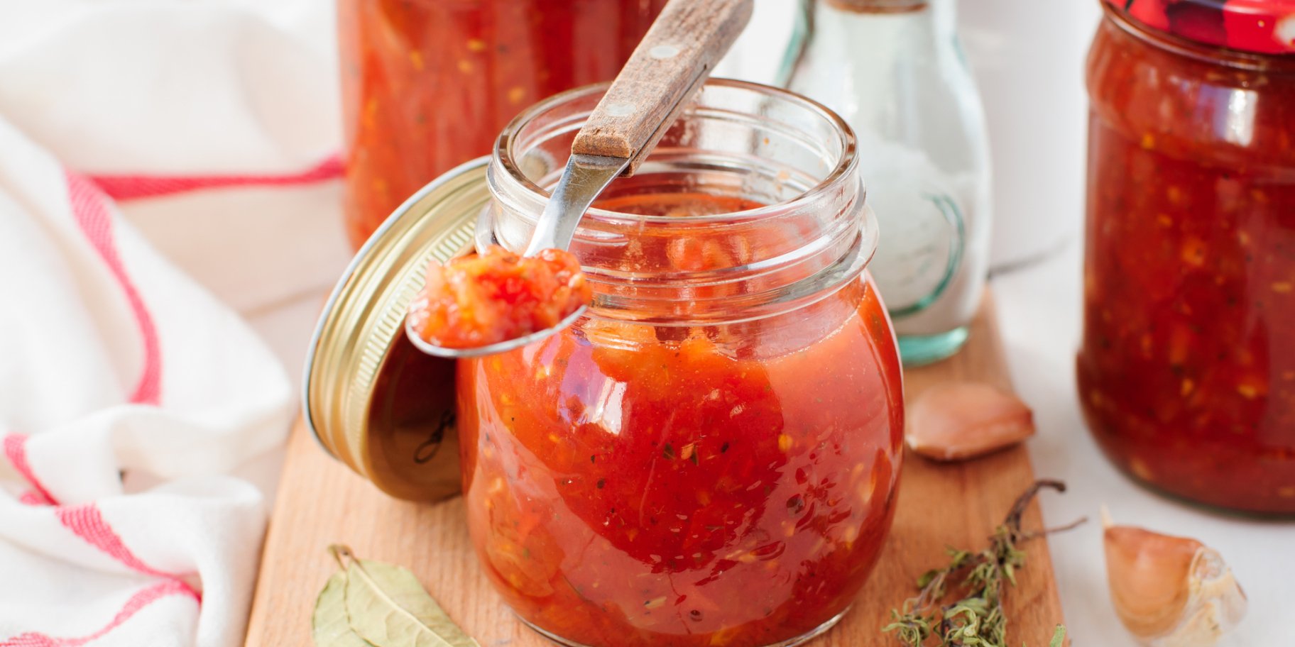 Кетчуп из помидоров и перцев