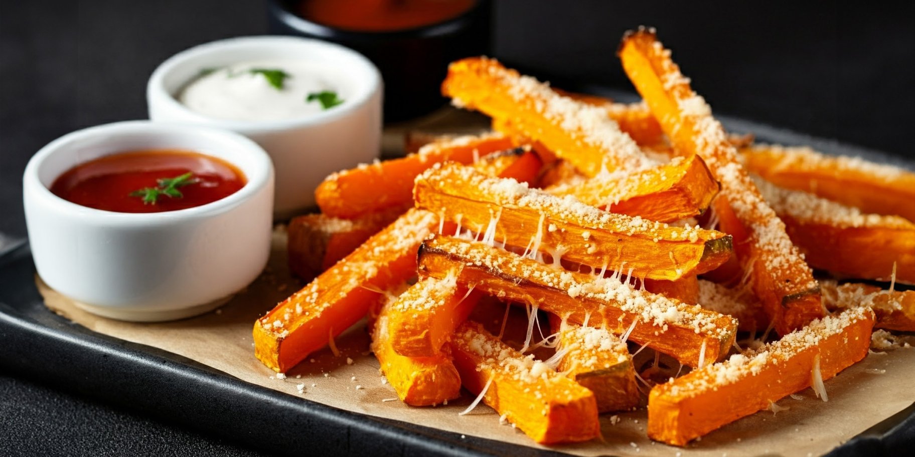 Гарбуз фрі із сиром