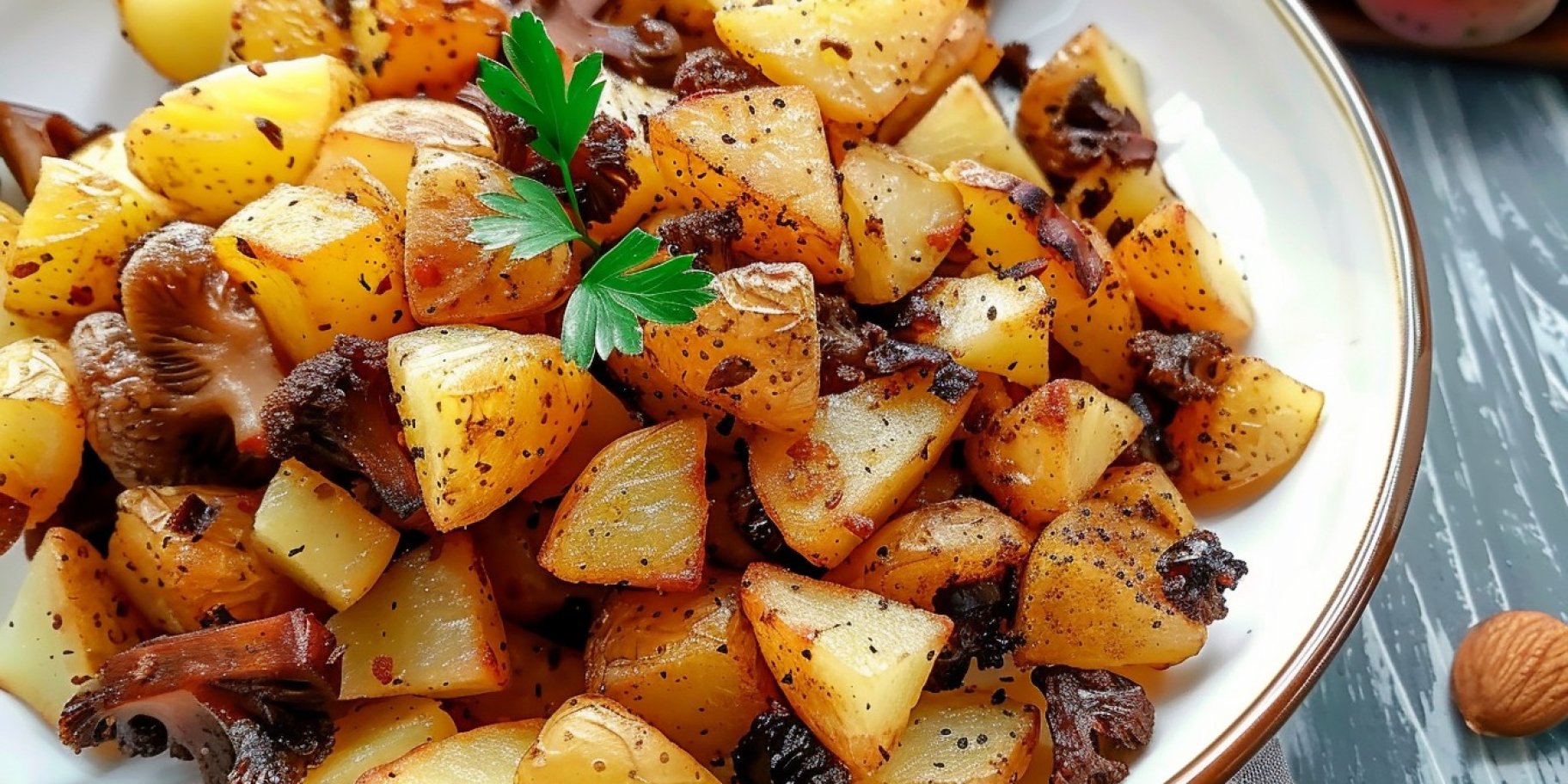 Зморшки з картоплею