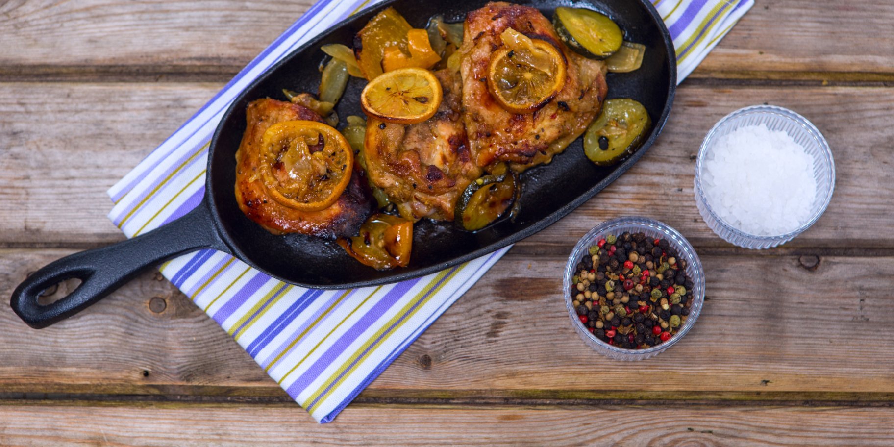 Курячі стегенця на вечерю