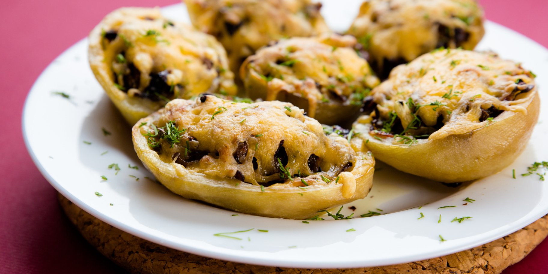 Жюльен в картофельных челноках