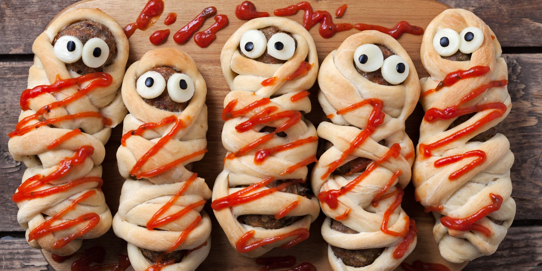 М’ясний рулет “Мумія” на Гелловін