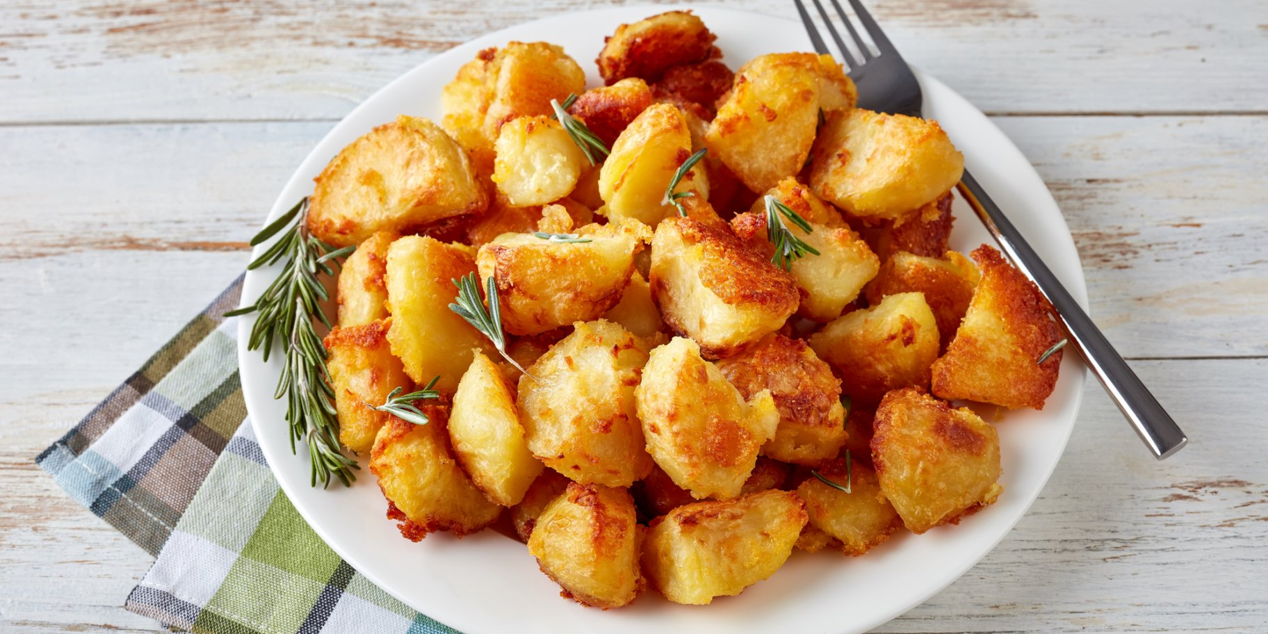 Святкова смажена картопля у паніровці