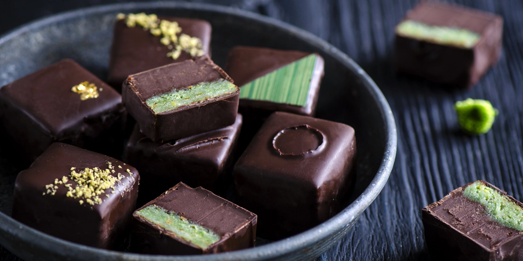 цукерки з фісташками