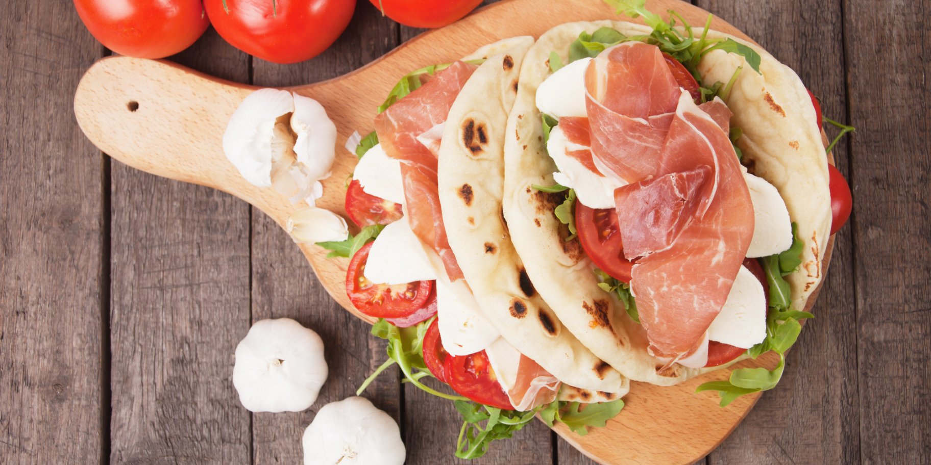 Коржики з сиром і прошуто