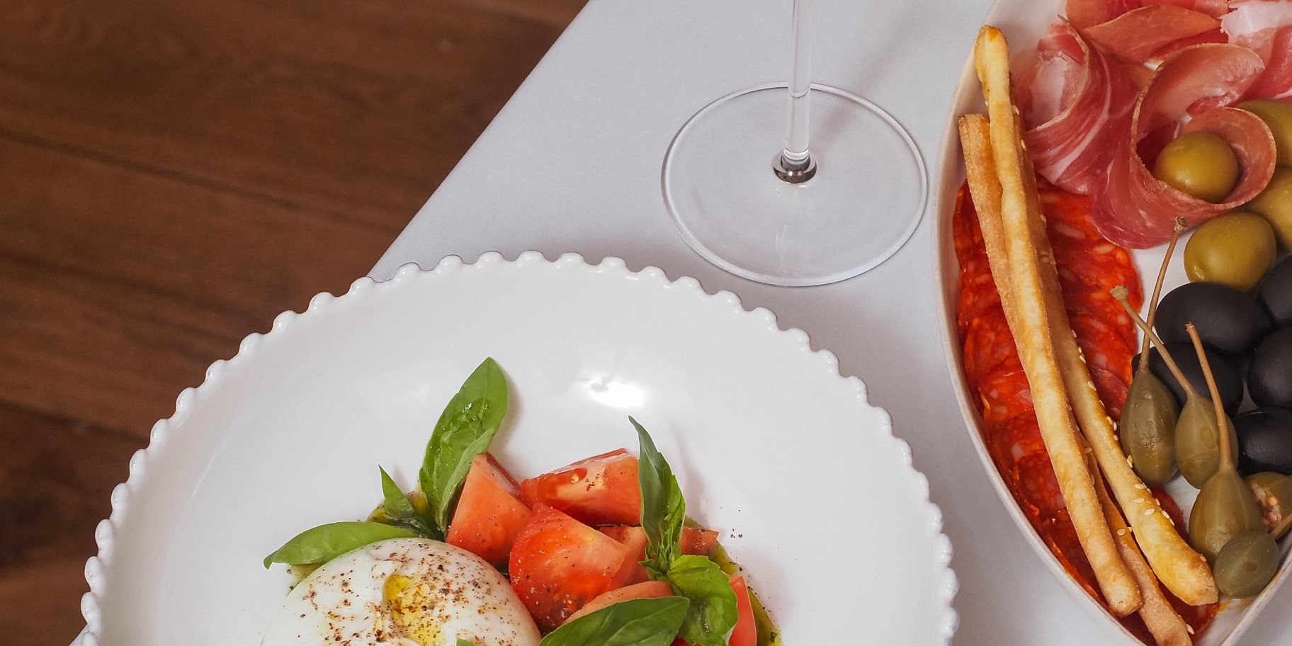 Моцарела з овочами