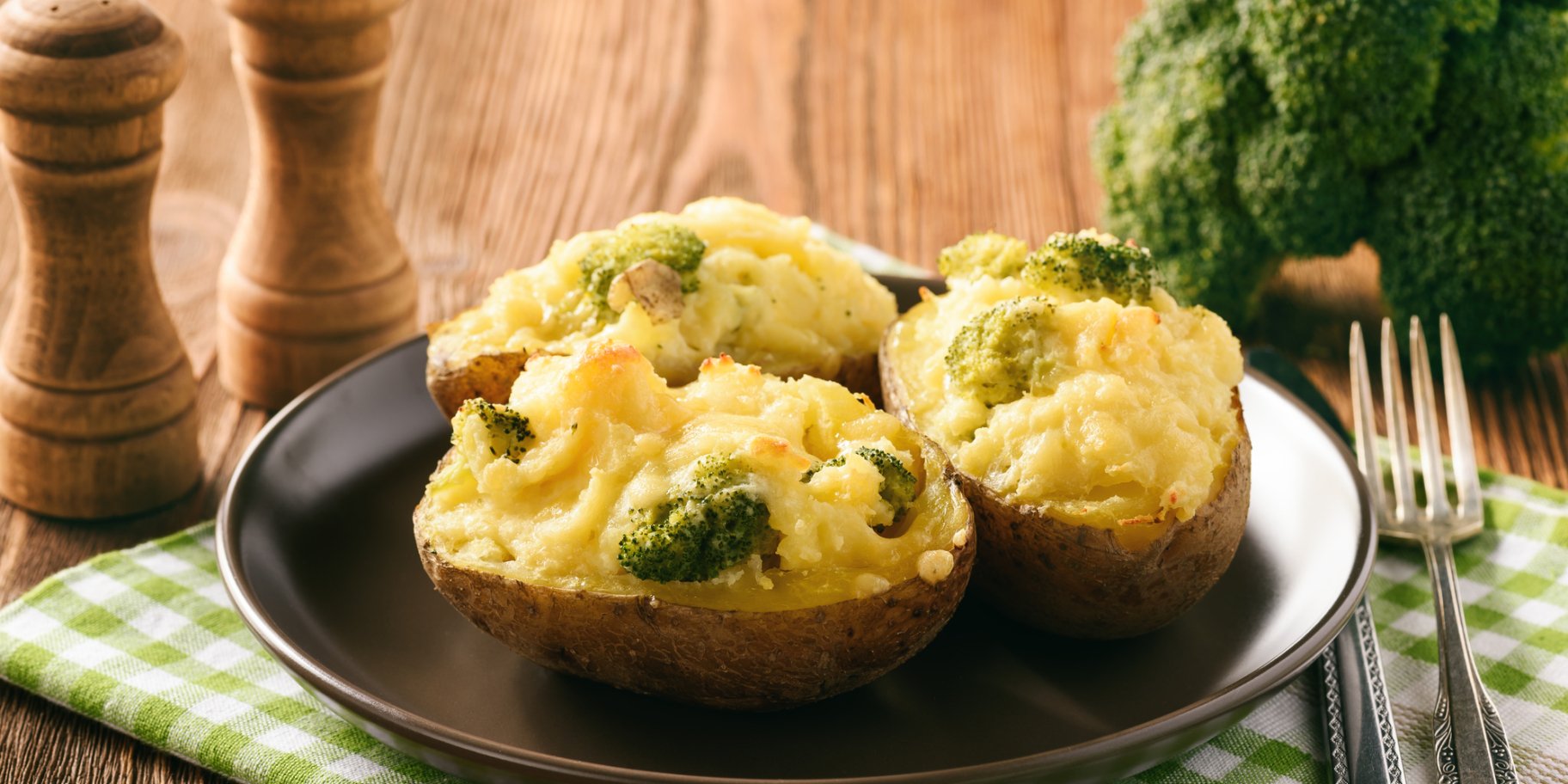 Двічі запечена картопля для дітей