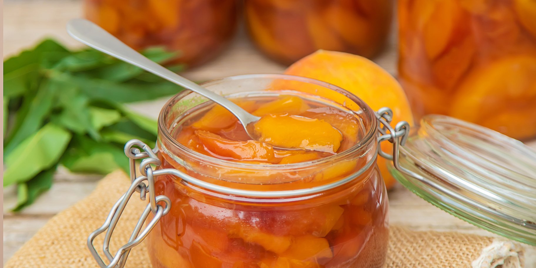 Варенье с персиками без загустителей