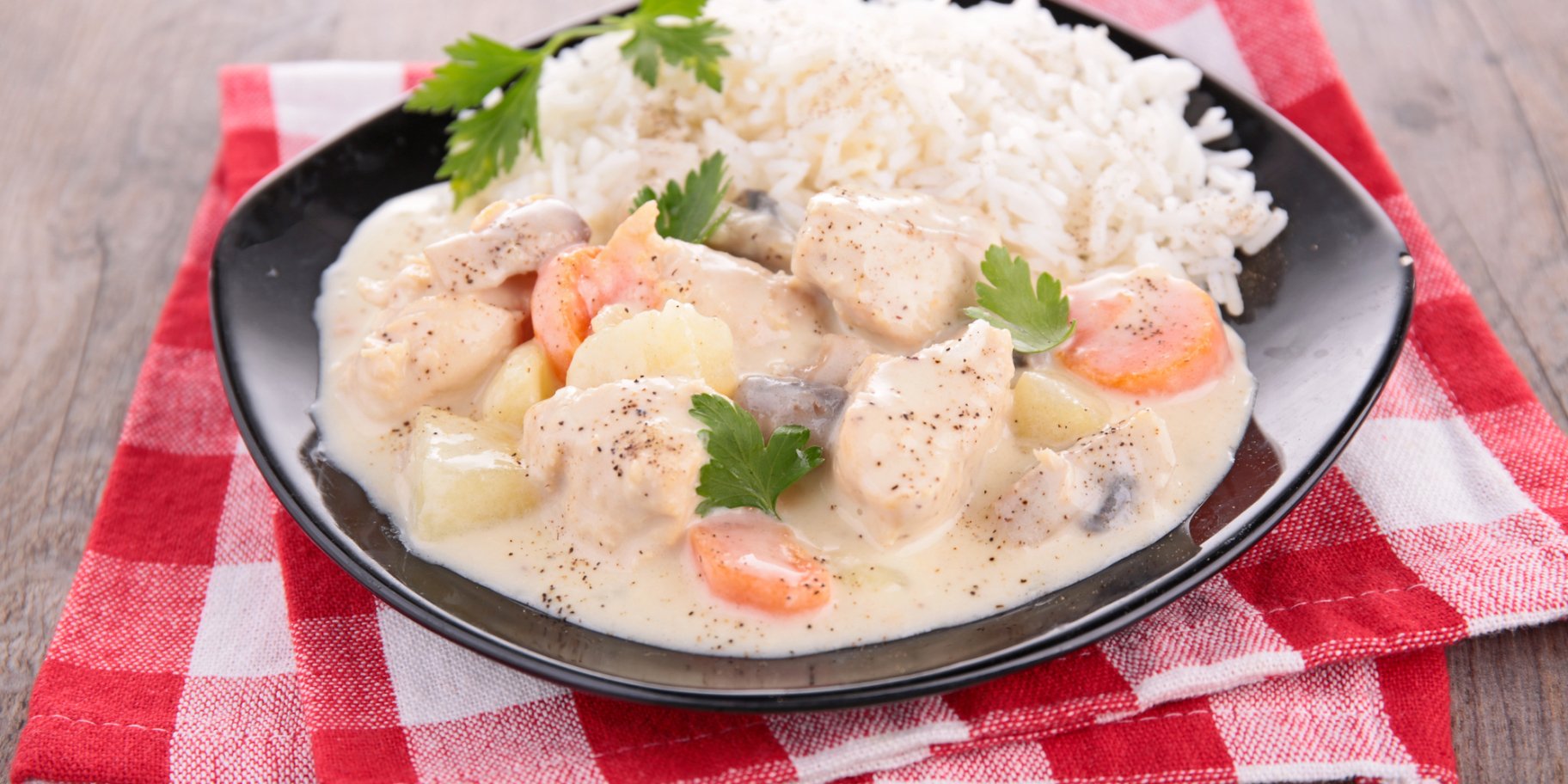 Курка у вершковому соусі