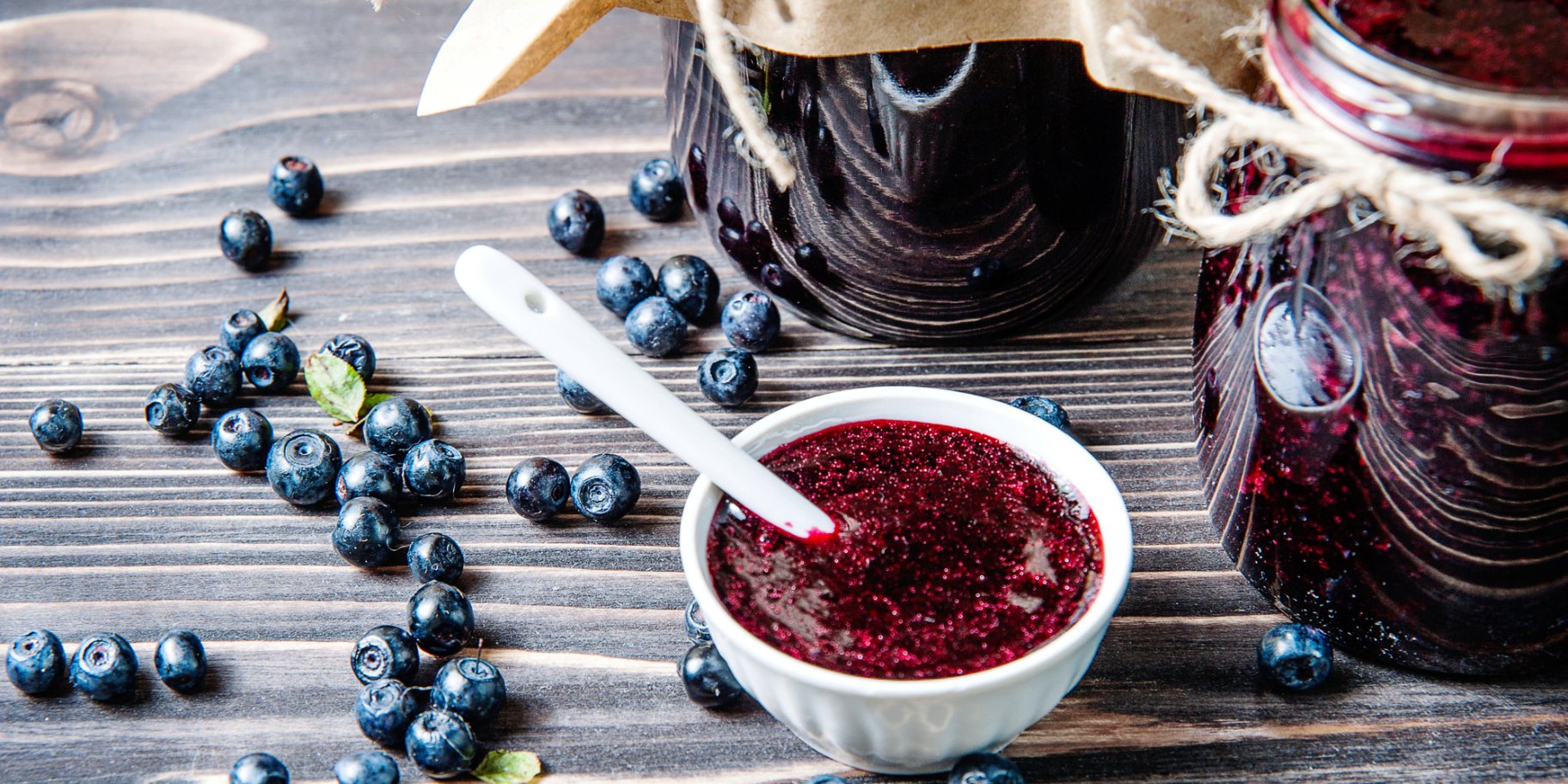 Черника с сахаром